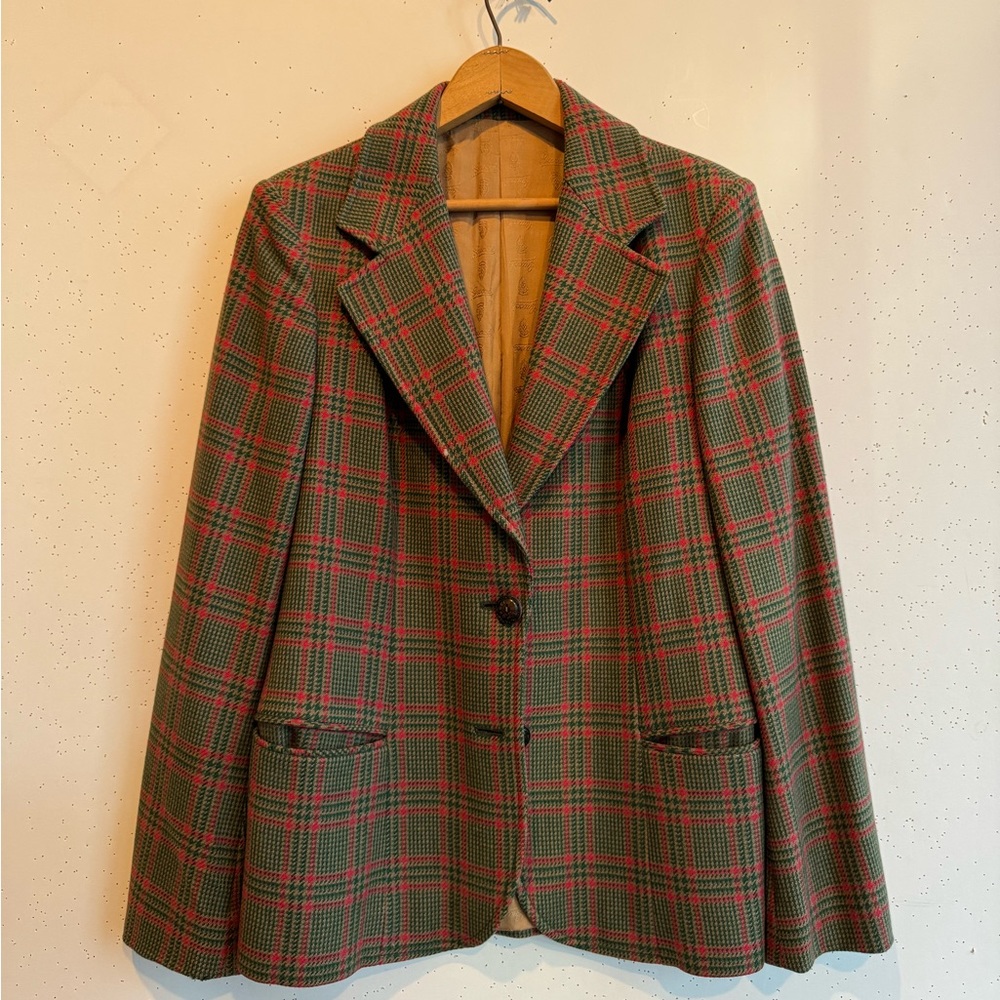 Vintage Gucci wool and cashmere blazer
